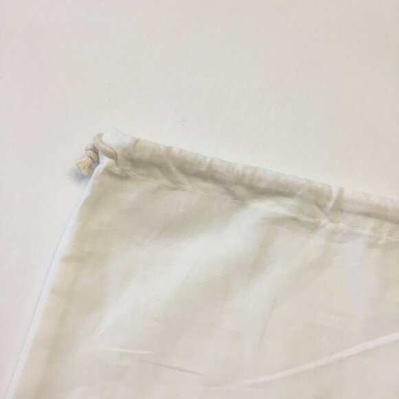 Balenciaga 25"x14" Dust Bag Rectangular Ivory Cotton Drawstring Authentic - Picture 4 of 10